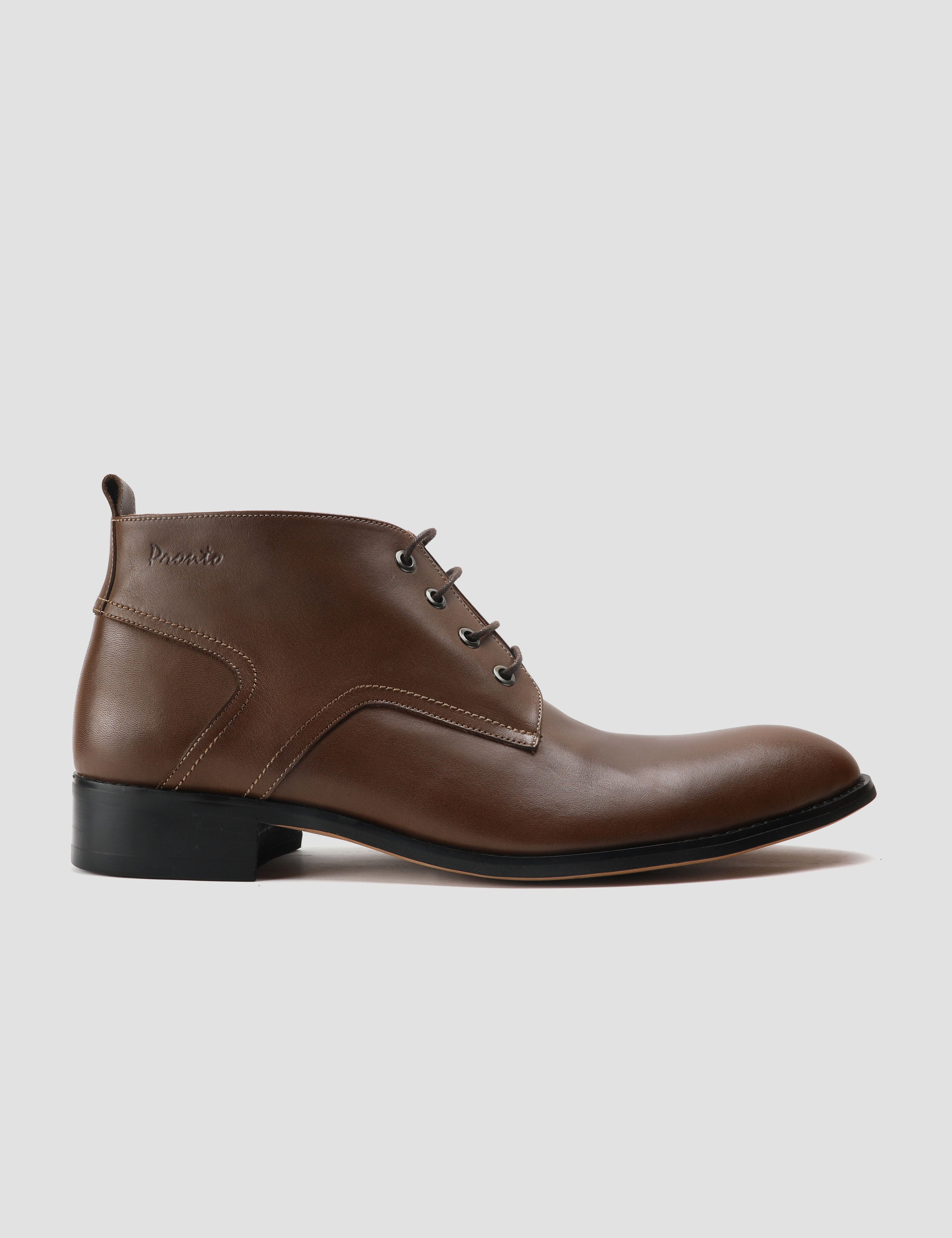 Plain Toe Derby Boot