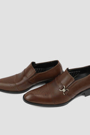 Cap Toe Strap Loafer