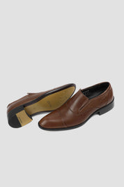 Cap Toe Strap Loafer