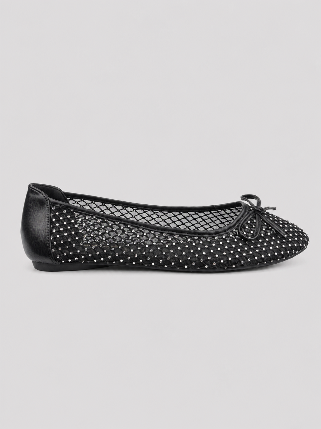 Embellished Mesh Flat
