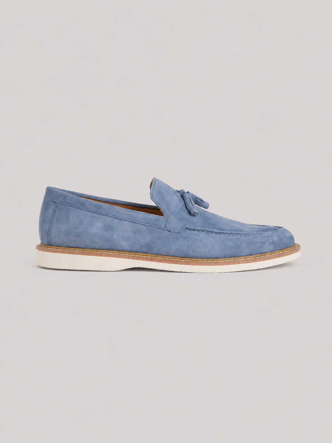 Suede Tassel Loafer