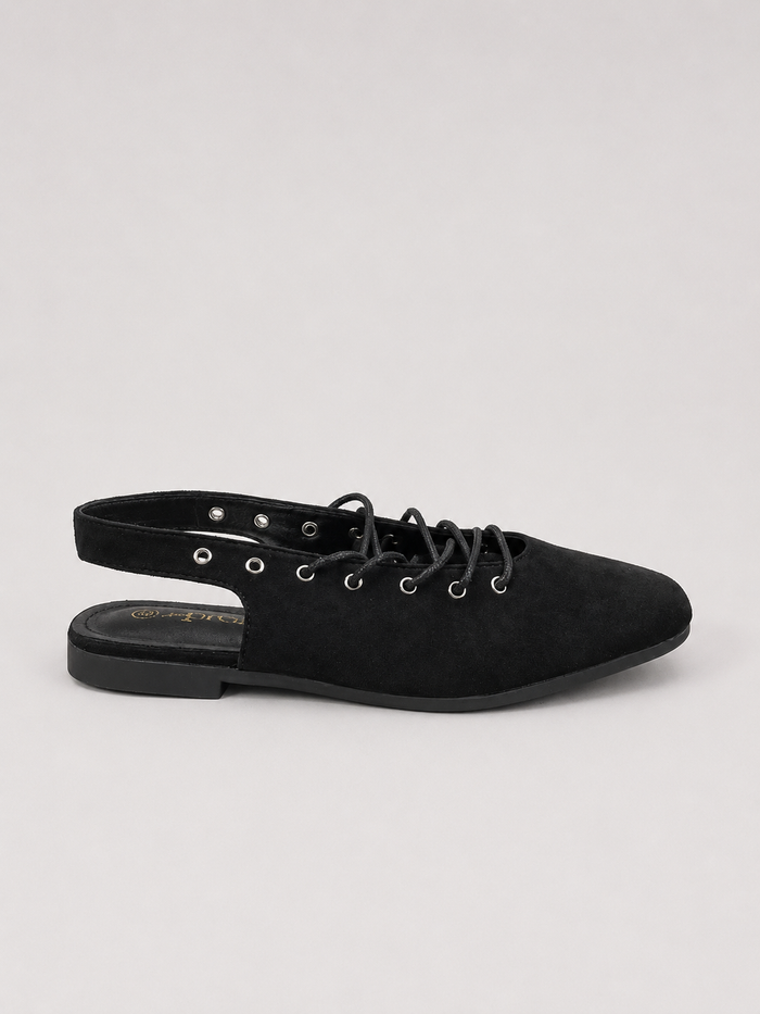 Lace-Up Slingback