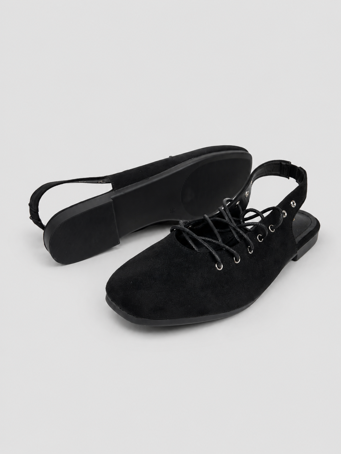 Lace-Up Slingback