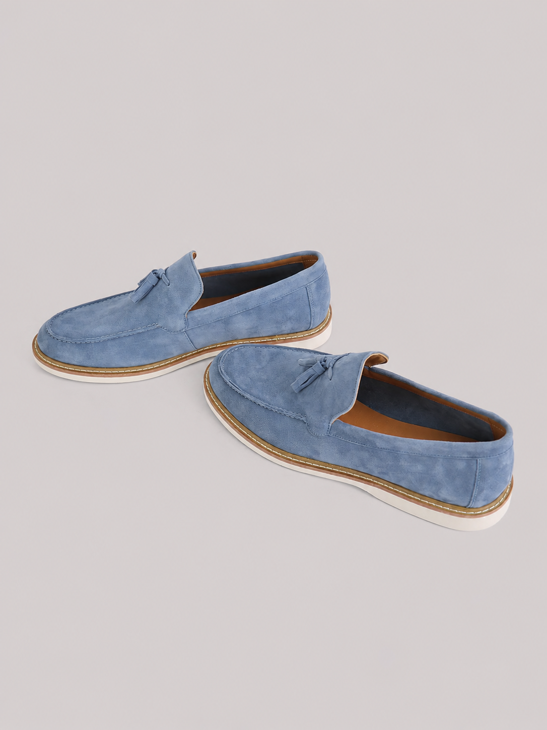 Suede Tassel Loafer