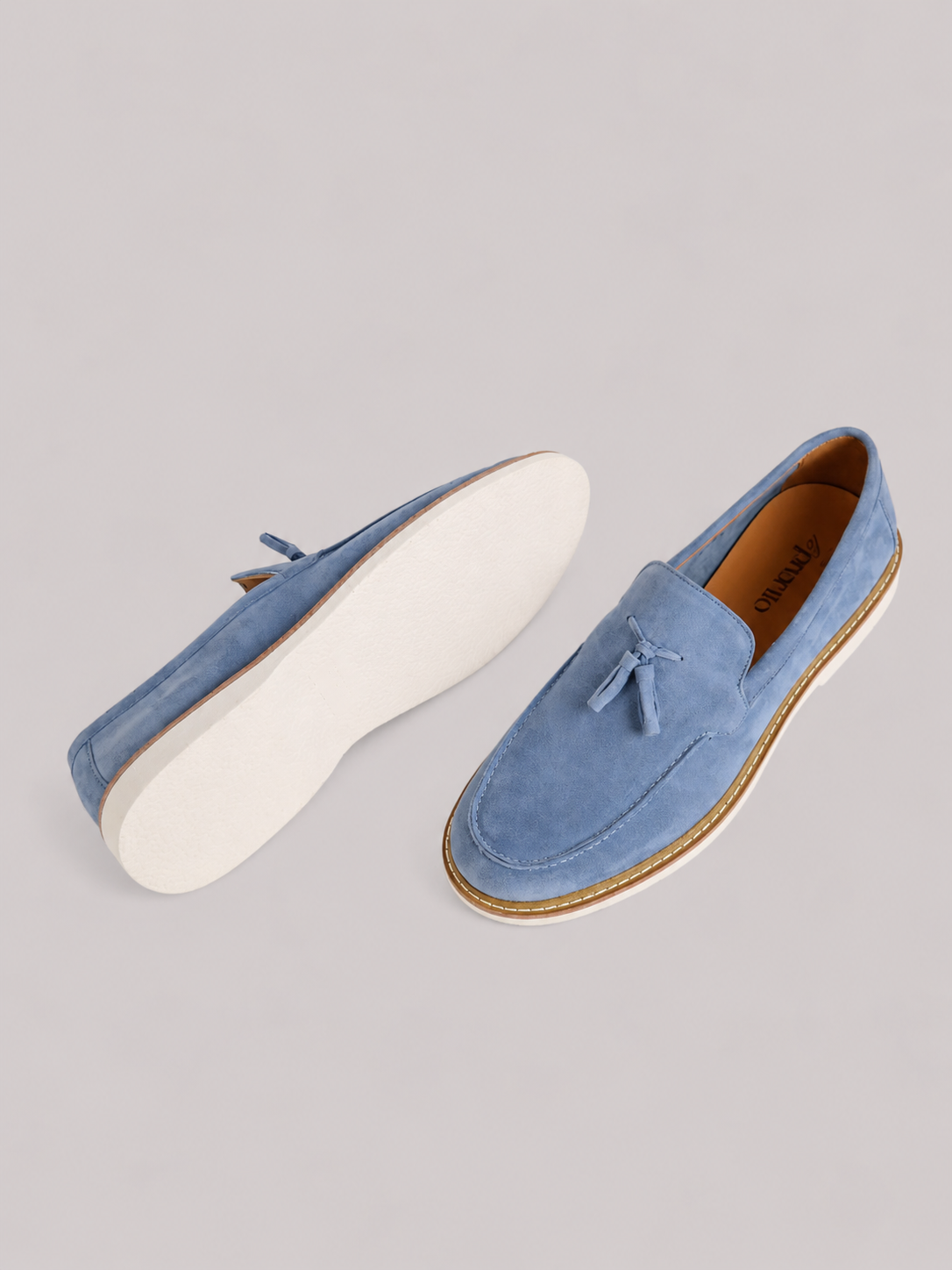 Suede Tassel Loafer