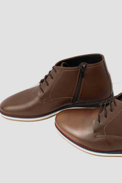 Plain Toe Derby Boot