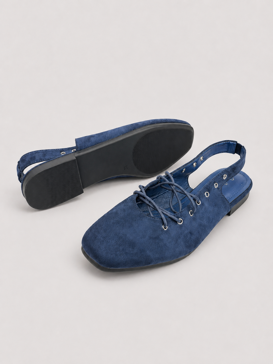 Lace-Up Slingback