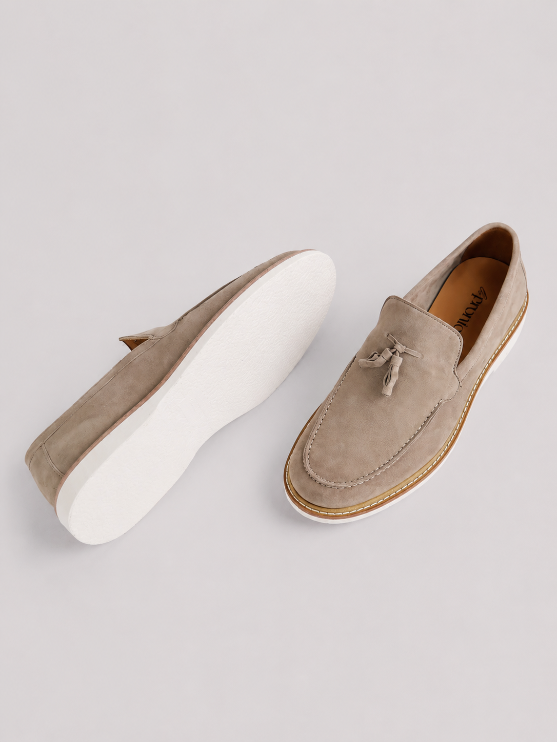 Suede Tassel Loafer