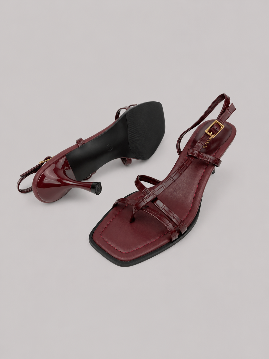 Square-Toe Heel