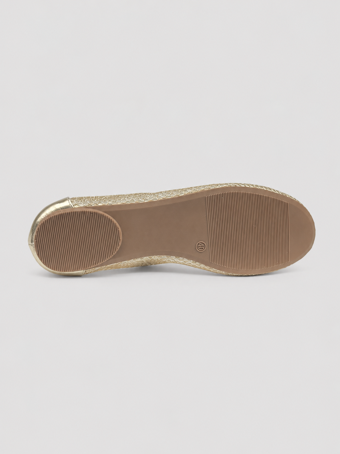 Embellished Mesh Flat