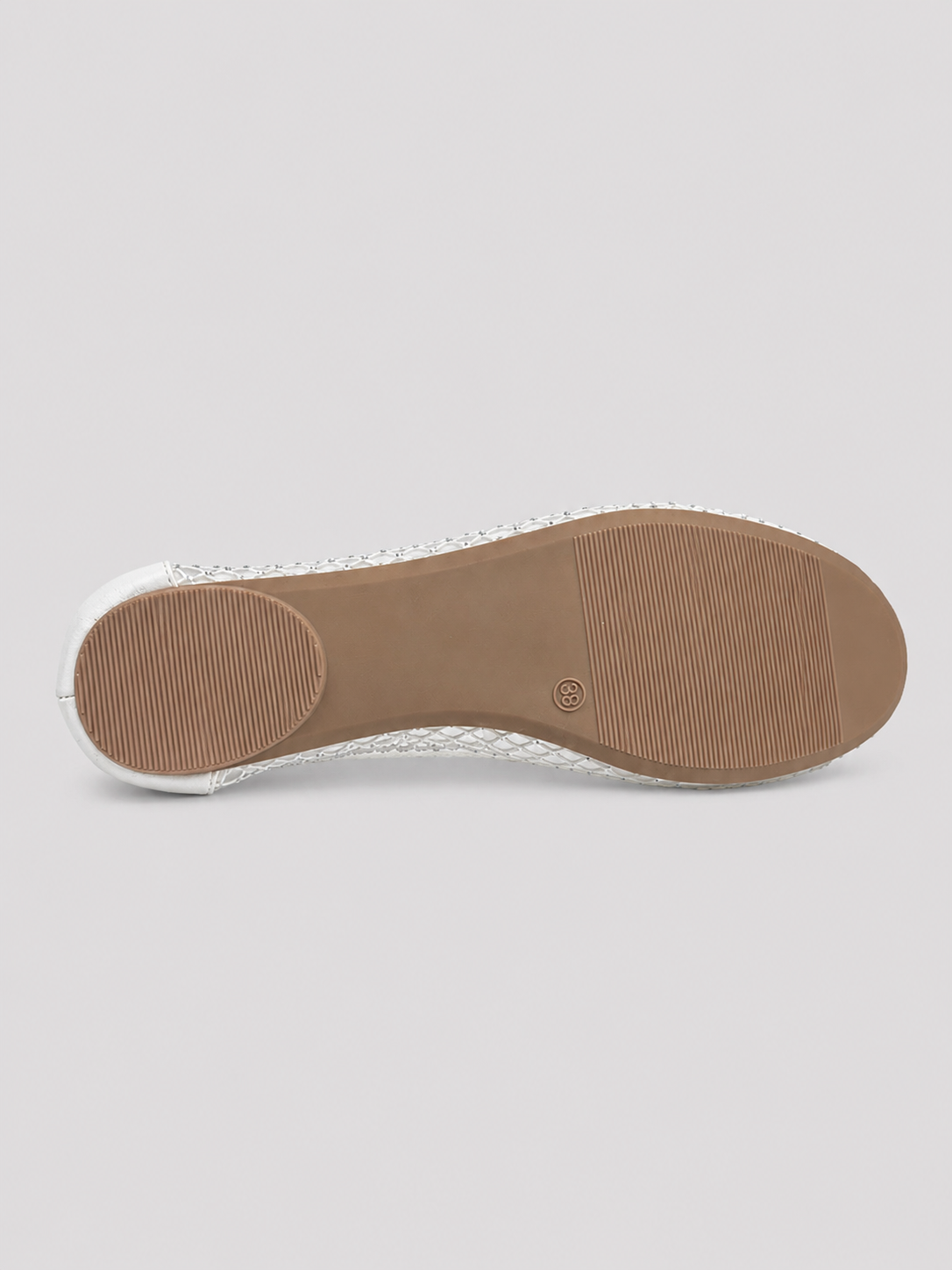 Embellished Mesh Flat